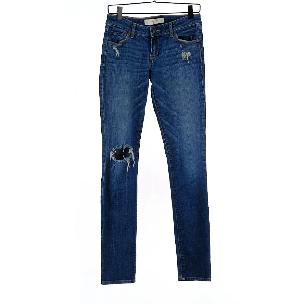 Abercrombie & Fitch The A&F Skinny Size 4 Long - Picture 1 of 6